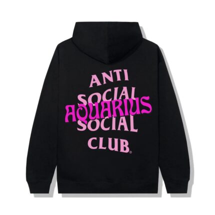 Anti Social Social Club Aquarius Black Hoodie