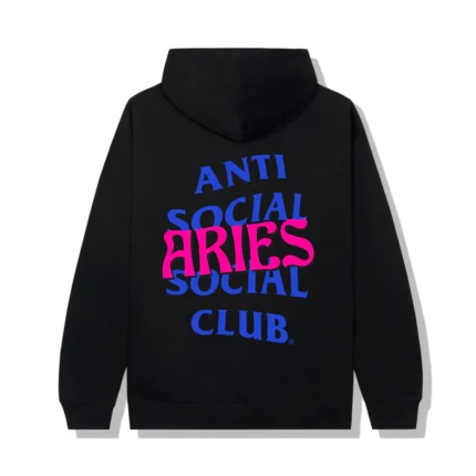 Anti Social Social Club Aries Hoodie - Black