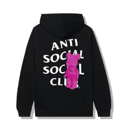 Anti Social Social Club Bearbrick Hoodie - Black