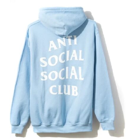 Anti Social Social Club Mind Games Hoodie - Blue
