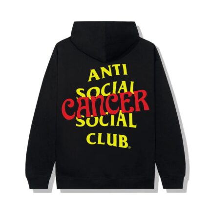 Anti Social Social Club Cancer Hoodie - Black