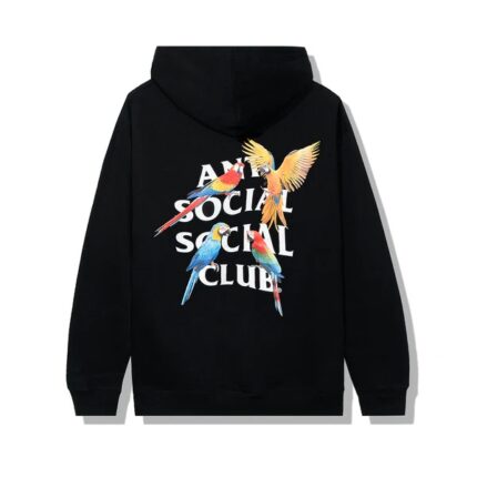 Anti Social Social Club Colombia Hoodie- Black