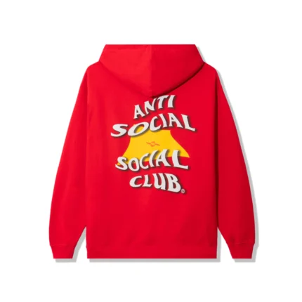 Anti Social Social Club New Mexico Hoodie - Red