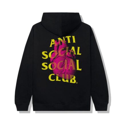 Anti Social Social Club Pulse Check Hoodie - Black