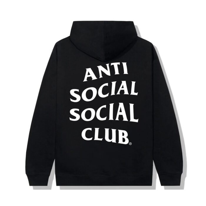 Anti Social Social Club Straight To Voicemail - Black Hoodie