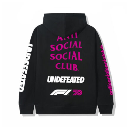 Anti Social Social Club UNDFTD X F1 Hoodie - Black