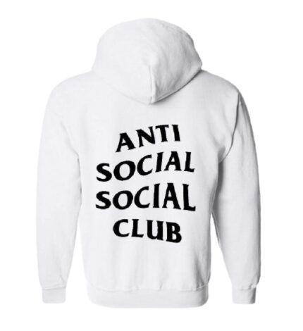 Anti Social Social Club Mind Games Hoodie - White