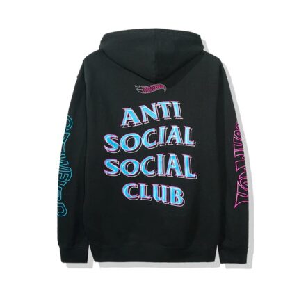 Anti Social Social Club x Hot Wheels Hoodie - Black