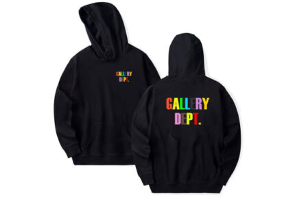 Gallery Dept Front Color And Back Print Hoodie