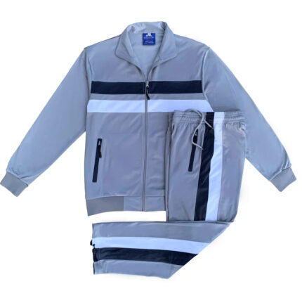 Mens Jogging Tracksuit Full Zip Classic Activewear Track Jacket Track pants 1
