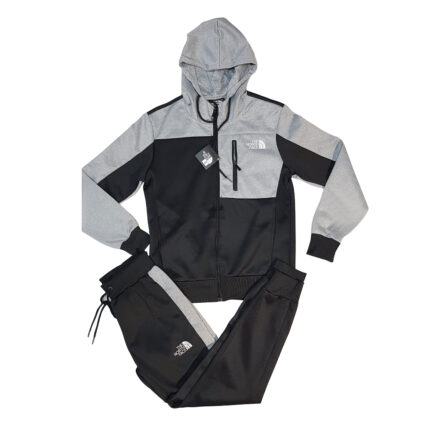 The North Face Black Grey Tracksuit Sale