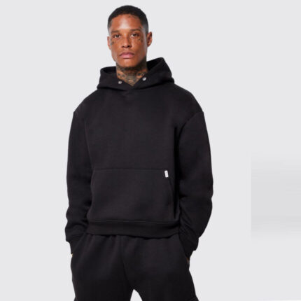 Boohooman Oversized Boxy Hoodie and Cargo Trouser Set 3