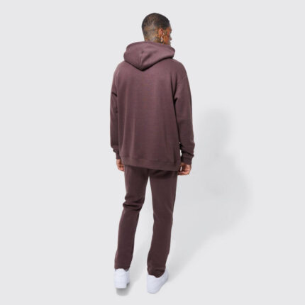 Boohooman Oversized Limited Stitch Hooded Tracksuit 2