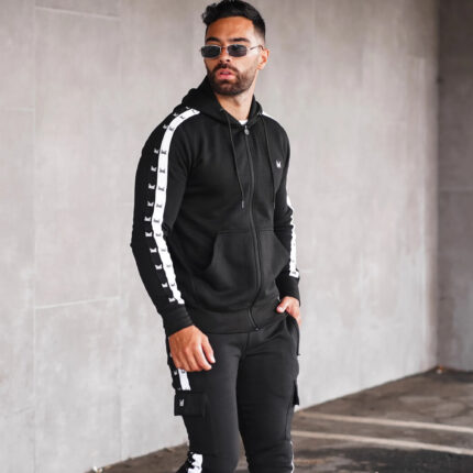We are Culture Logo Tracksuit – Black 1